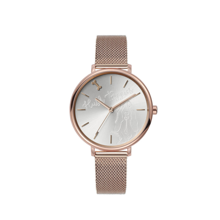 Hush Puppies HP.3876L.9505 Rose Gold Stainless Steel Strap Watch For Women