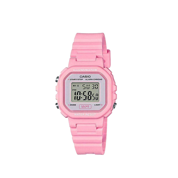 Casio LA-20WH-4A1DF Pink Digital Resin Strap Watch For Women