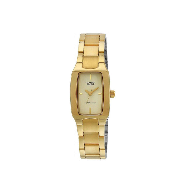 Casio LTP-1165N-9CRDF Gold Analog Stainless Steel Strap Watch For Women
