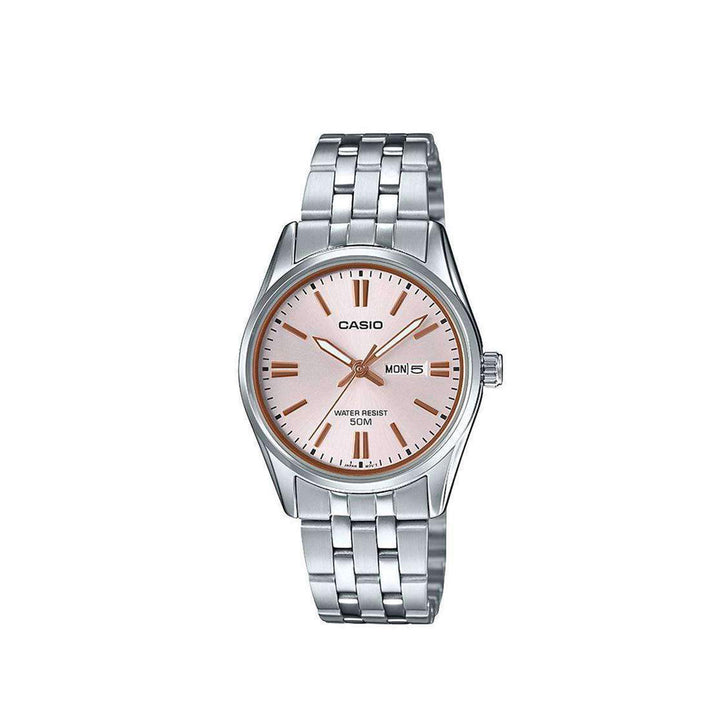 Casio LTP-1335D-4AVDF Silver Analog Stainless Steel Strap Watch For Women