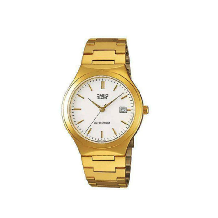 Casio MTP-1170N-7ARDF Analog Gold Stainless Steel Metal Strap Watch For Men