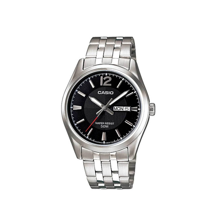 Casio MTP-1335D-1AVDF Analog Silver Stainless Steel Strap Watch For Men
