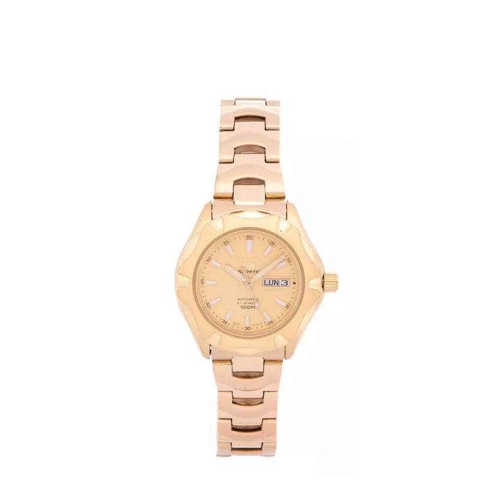 Seiko 5 SYMJ50K1 Automatic Gold Stainless Steel Watch for Women