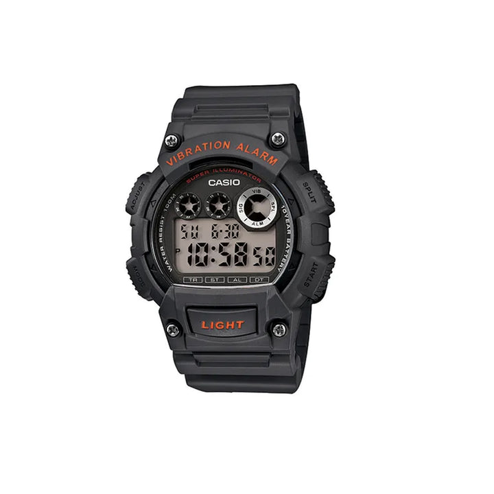 Casio W-735H-8AVDF Standard Digital Black Resin Strap Watch For Men