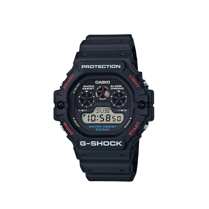 Casio G Shock DWDR Standard Digital Black Resin Strap Watch