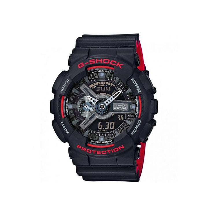 Casio G-Shock GA-110HR-1ADR Black Analog Digital Resin Strap Watch For Men
