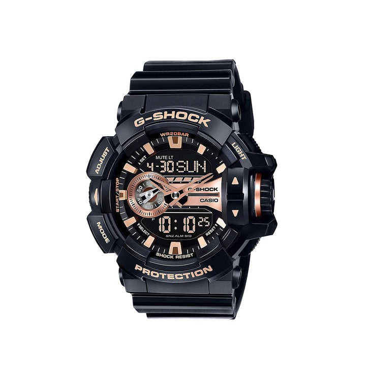Casio G-Shock GA-400GB-1A4DR Black Analog Digital Resin Strap Watch For Men