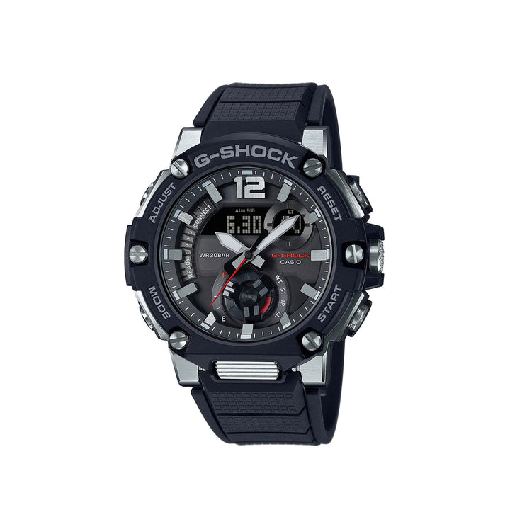 Casio G-Shock GST-B300-1ADR G-STEEL Analog Digital Black Resin Strap Watch For Men