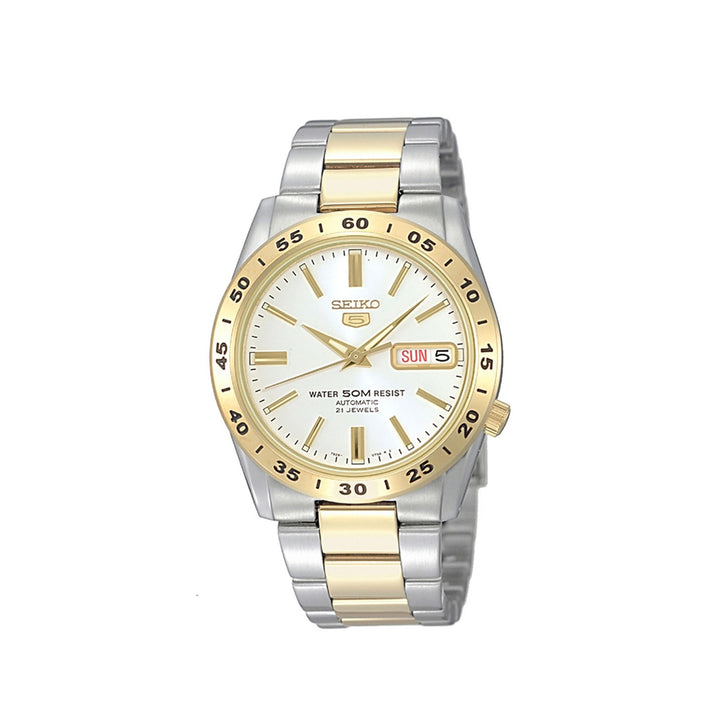 Seiko 5 SNKE04K1 Two-Tone Automatic Stainless Steel Strap Watch For Men
