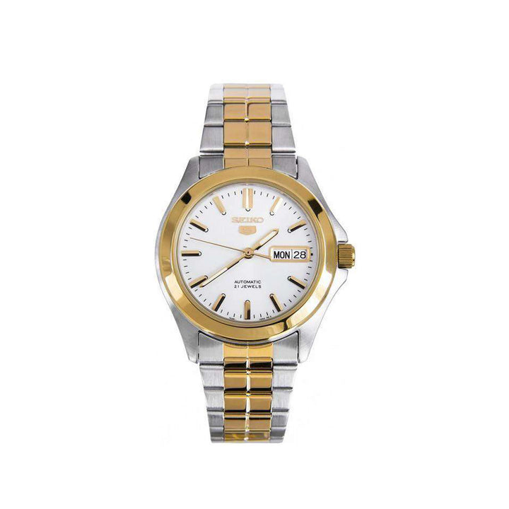 Seiko 5 SNKK94K1 Automatic Two Tone Stainless Steel Strap Watch For Men