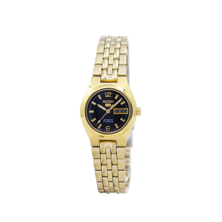 Seiko 5 SYMK38K1 Gold Automatic Stainless Steel Strap Watch For Women